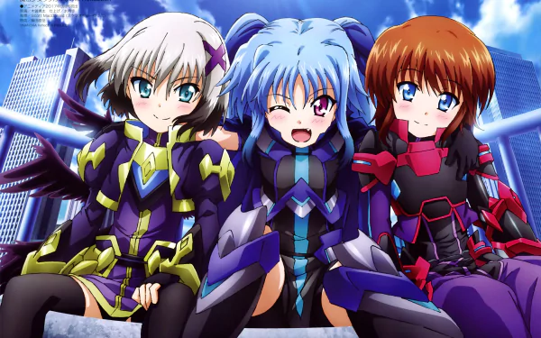Anime Magical Girl Lyrical Nanoha HD Desktop Wallpaper | Background Image