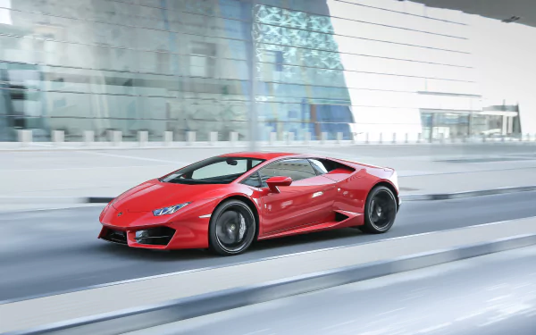 motion blur supercar car Lamborghini vehicle Lamborghini Huracan HD Desktop Wallpaper | Background Image