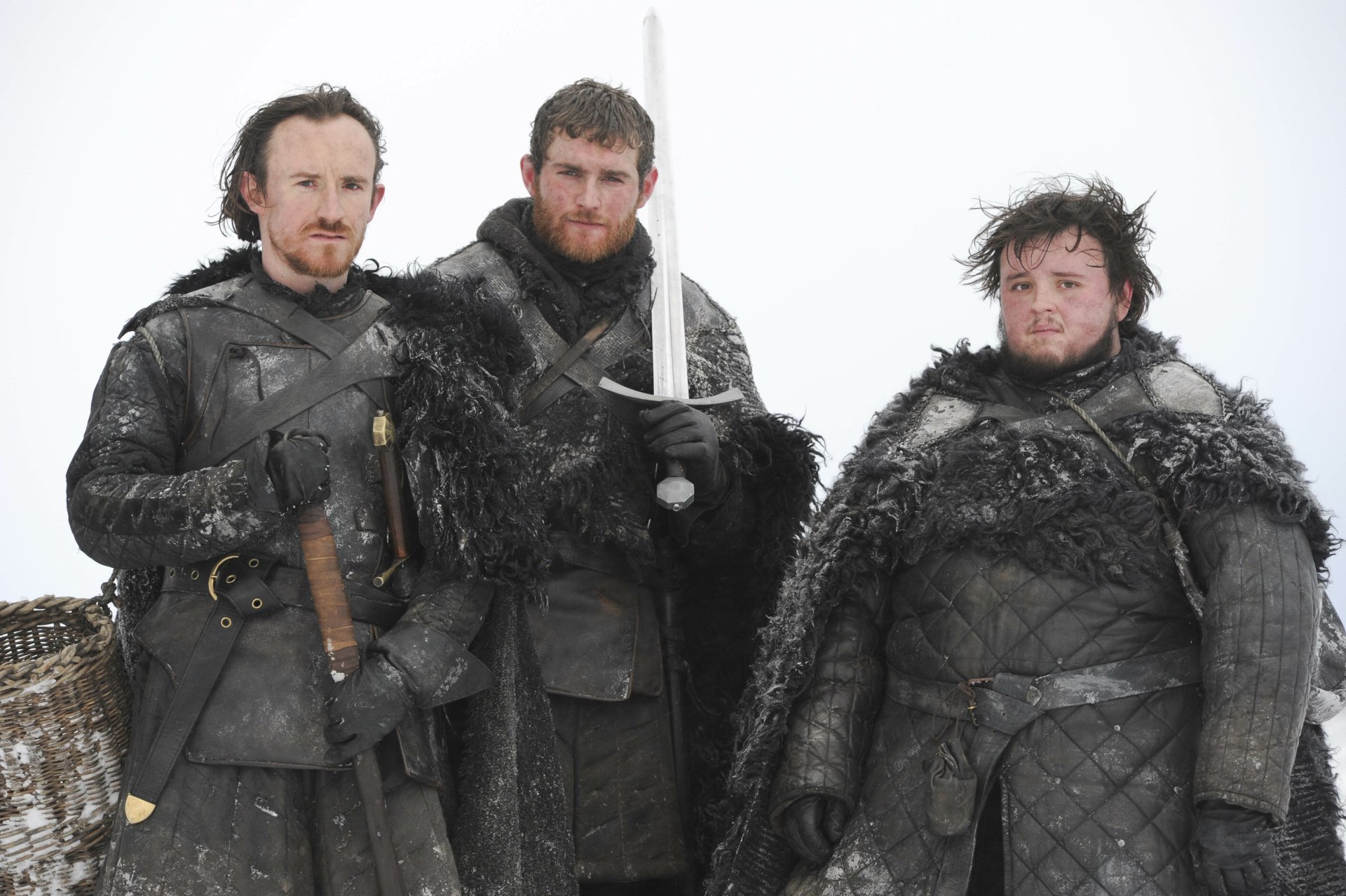 Download John Bradley Samwell Tarly Mark Stanley Grenn (Game Of Thrones) Ben Crompton Dolorous Edd TV Show Game Of Thrones 4k Ultra HD Wallpaper