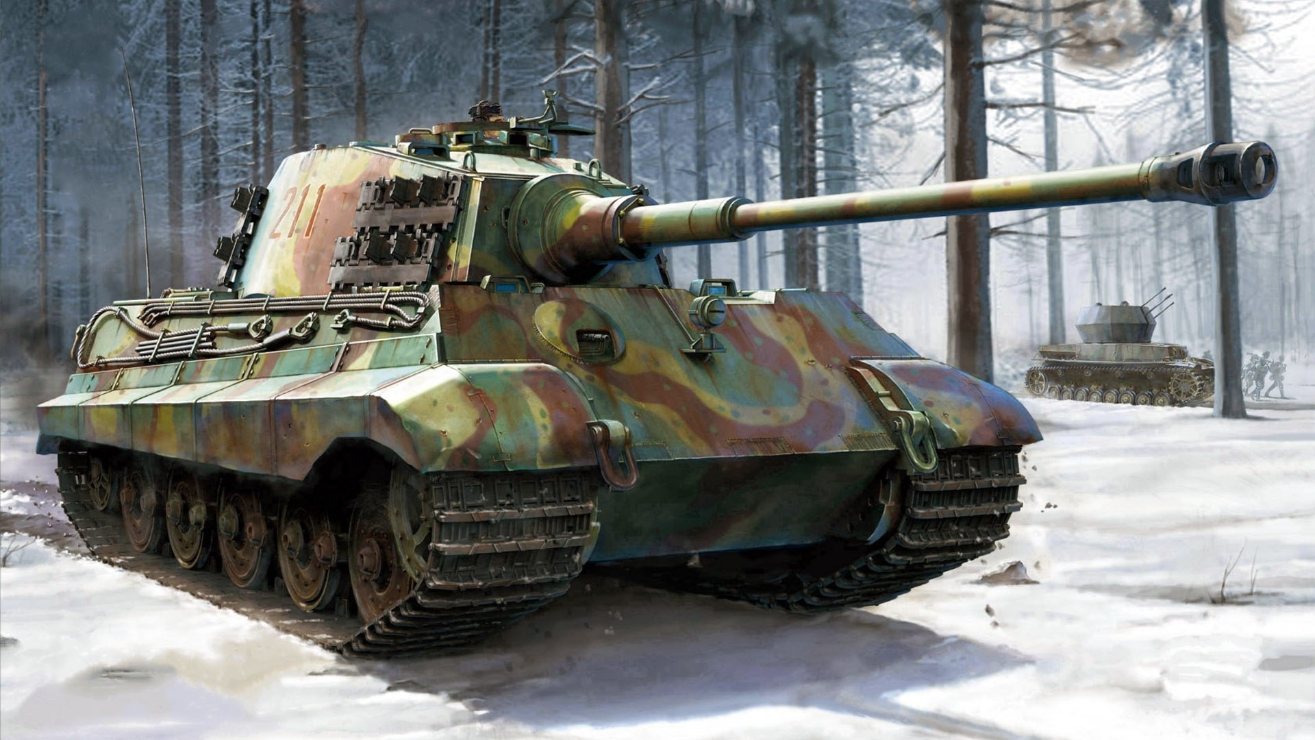 German Tiger Tank Wallpaper
