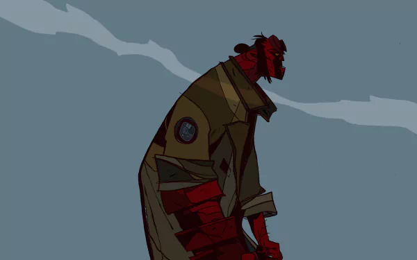 Comic Hellboy HD Desktop Wallpaper | Background Image
