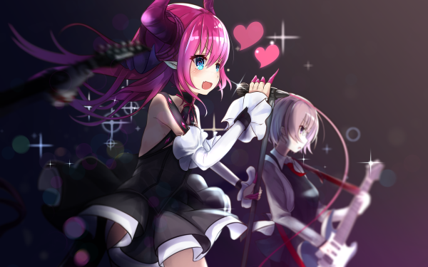 Anime Fate/Grand Order Fate Series Shielder Lancer Mashu Kyrielight Elizabeth HD Wallpaper | Background Image