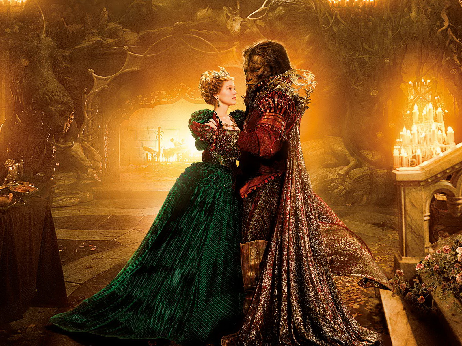 Beauty and the Beast (2014) Wallpaper
