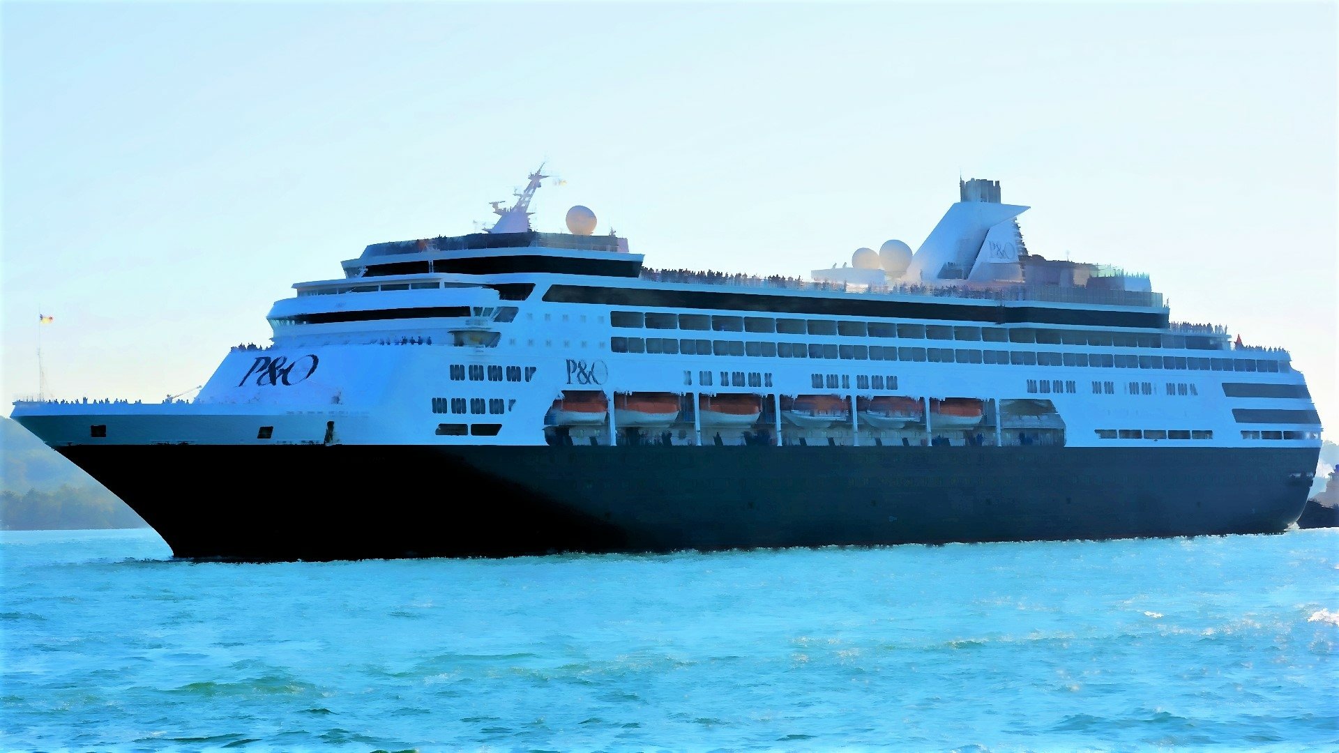 Pacific Eden P O Cruises Australia In Sydney Harbour Hd Wallpaper Background Image 1920x1080