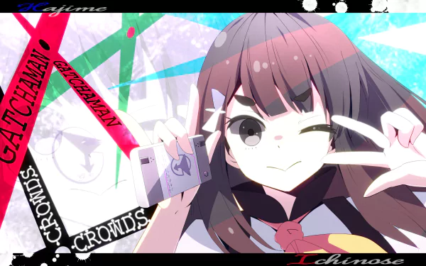Hajime Ichinose Anime Gatchaman Crowds HD Desktop Wallpaper | Background Image