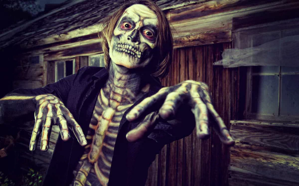 skeleton costume holiday halloween HD Desktop Wallpaper | Background Image