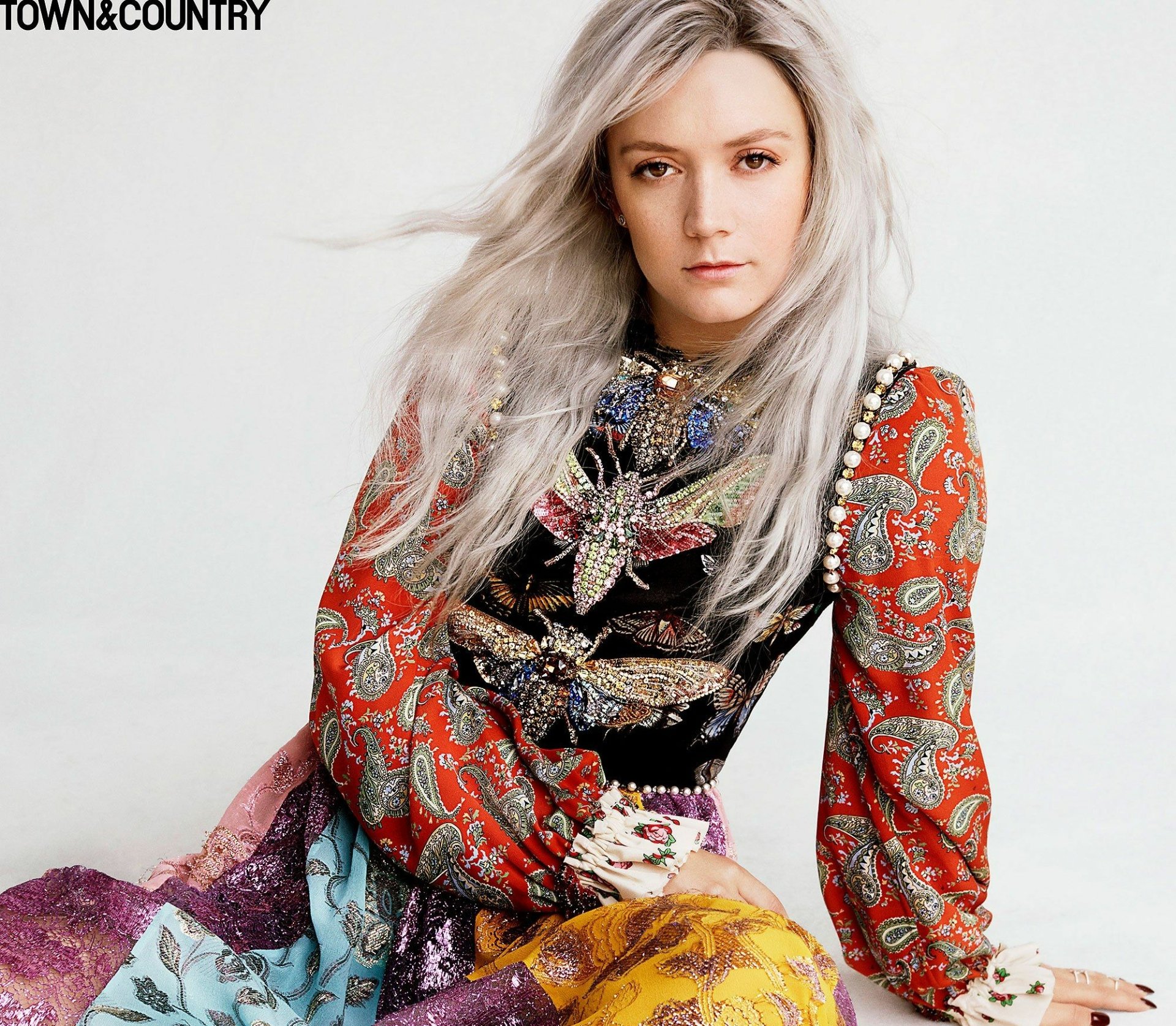 Download Actress Celebrity Billie Lourd HD Wallpaper