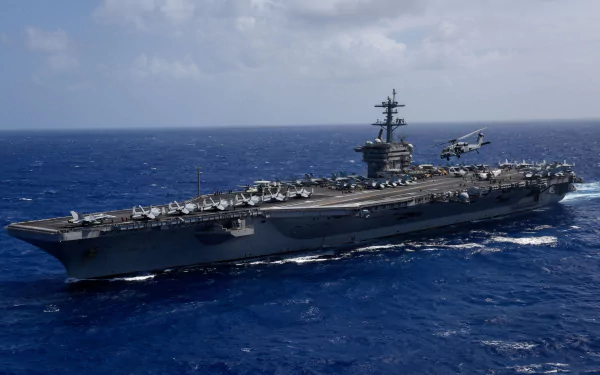 warship aircraft carrier military USS Theodore Roosevelt (CVN-71) HD Desktop Wallpaper | Background Image