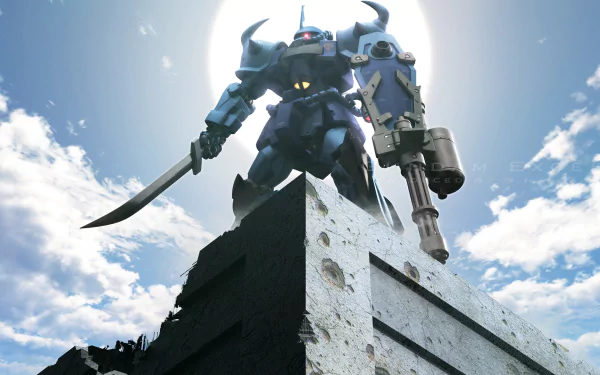 Anime Mobile Suit Gundam Thunderbolt HD Desktop Wallpaper | Background Image