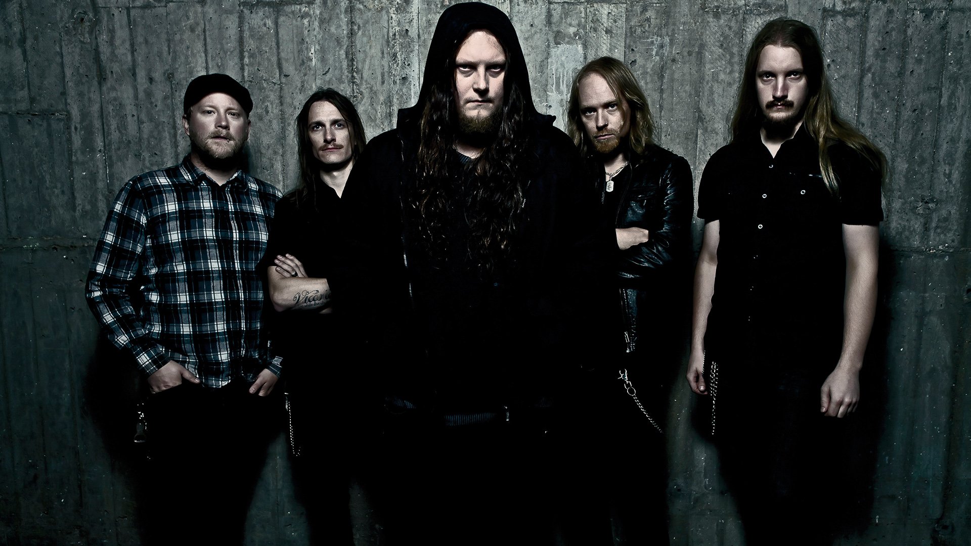 Download Per Eriksson Daniel Liljekvist Anders Nyström Niklas Sandin Jonas Renkse Music Katatonia HD Wallpaper