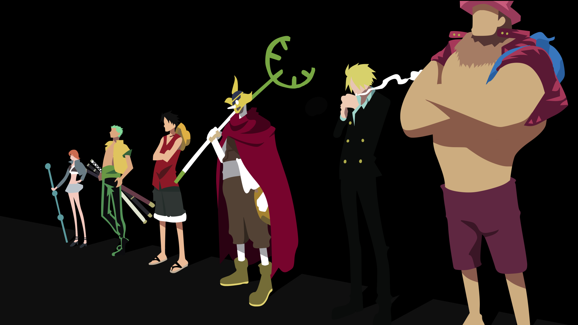 Download 70 One Piece Minimalist Wallpaper terbaru 2019