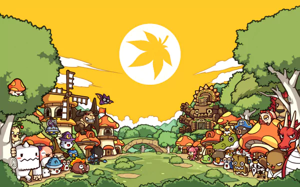 video game MapleStory HD Desktop Wallpaper | Background Image