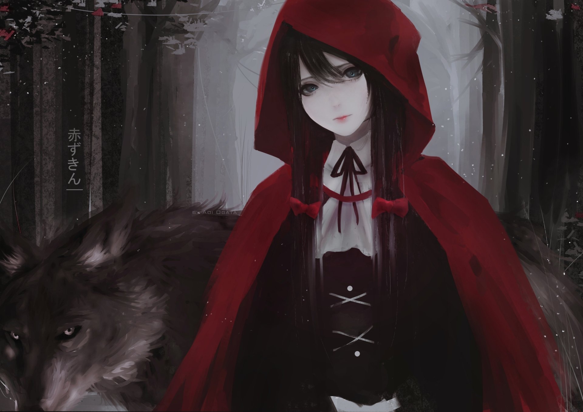 Red Riding Hood Hd Wallpaper Hintergrund 2580x1823 Id882099