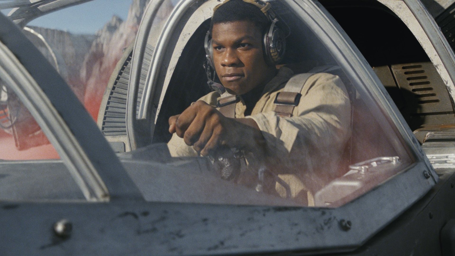 Download John Boyega Pilot Finn (Star Wars) Star Wars Movie Star Wars: The Last Jedi HD Wallpaper