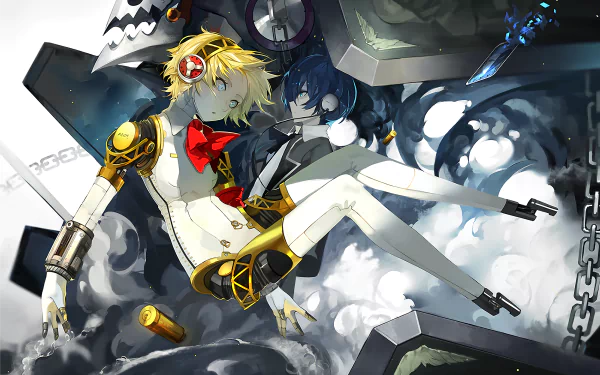 Thanatos (Persona) Aigis (Persona) video game Persona 3 HD Desktop Wallpaper | Background Image