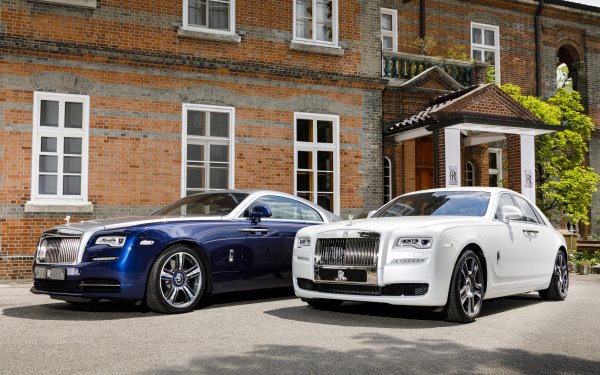 Vehicles Rolls-Royce Rolls Royce Rolls-Royce Wraith Rolls-Royce Ghost Car White Car HD Wallpaper | Background Image