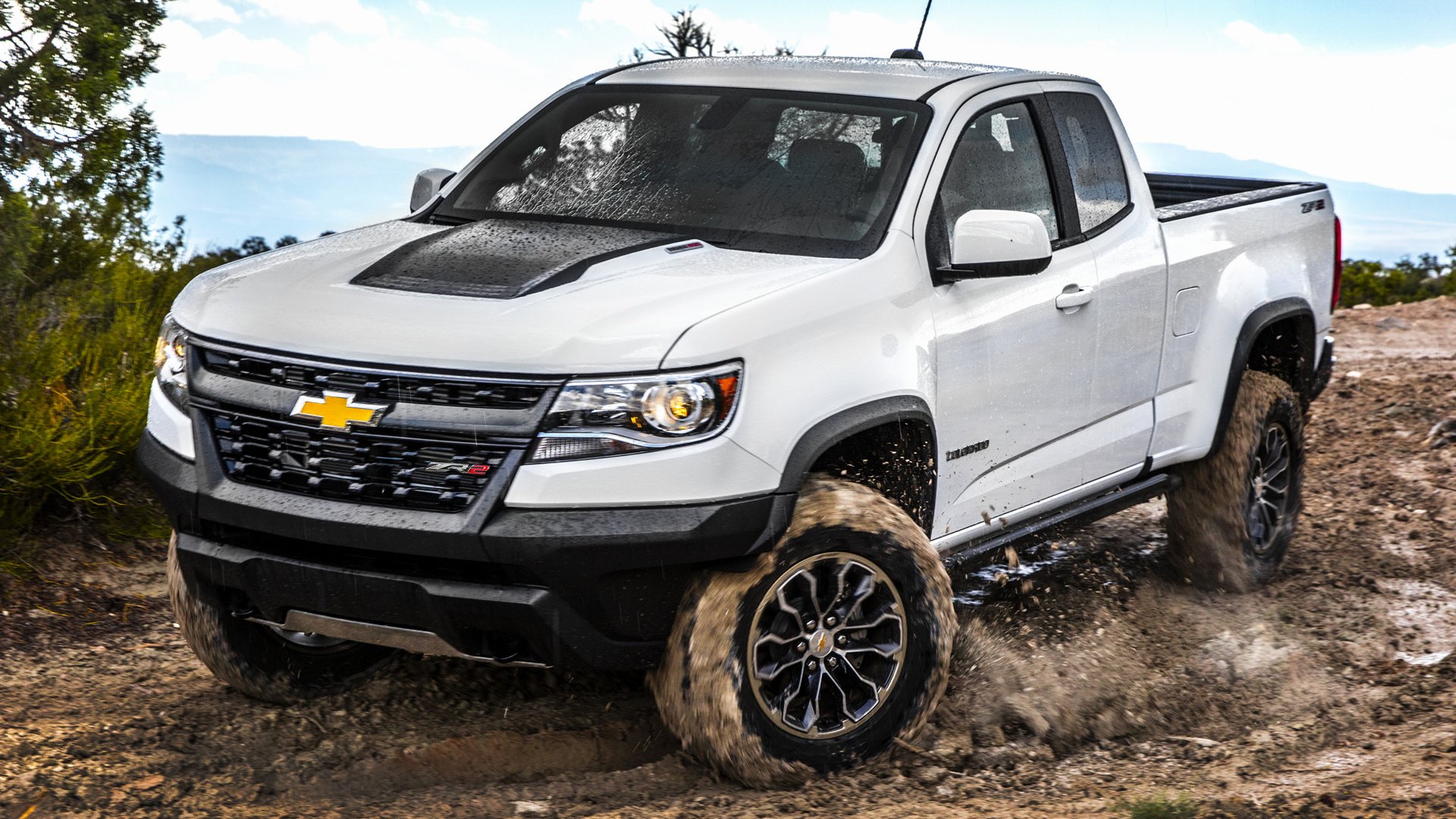 Download Car White Car Off-road Chevrolet Colorado ZR2 Vehicle ...