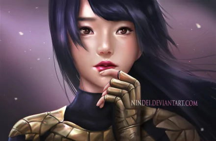 oriental face fantasy woman HD Desktop Wallpaper | Background Image