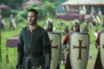 Heahmund (Vikings) Jonathan Rhys Meyers TV Show Vikings (2013) HD Desktop Wallpaper | Background Image