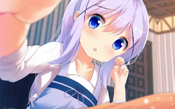 Chino Kafū Anime Is the Order a Rabbit HD Desktop Wallpaper | Background Image