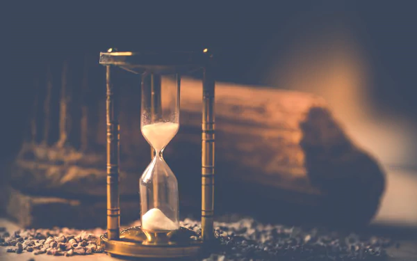 close-up man made hourglass HD Desktop Wallpaper | Background Image