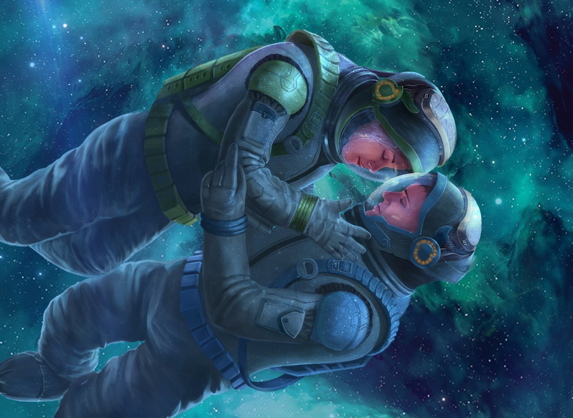 Astronautas En El Espacio Fondo De Pantalla 4k Ultra 8468