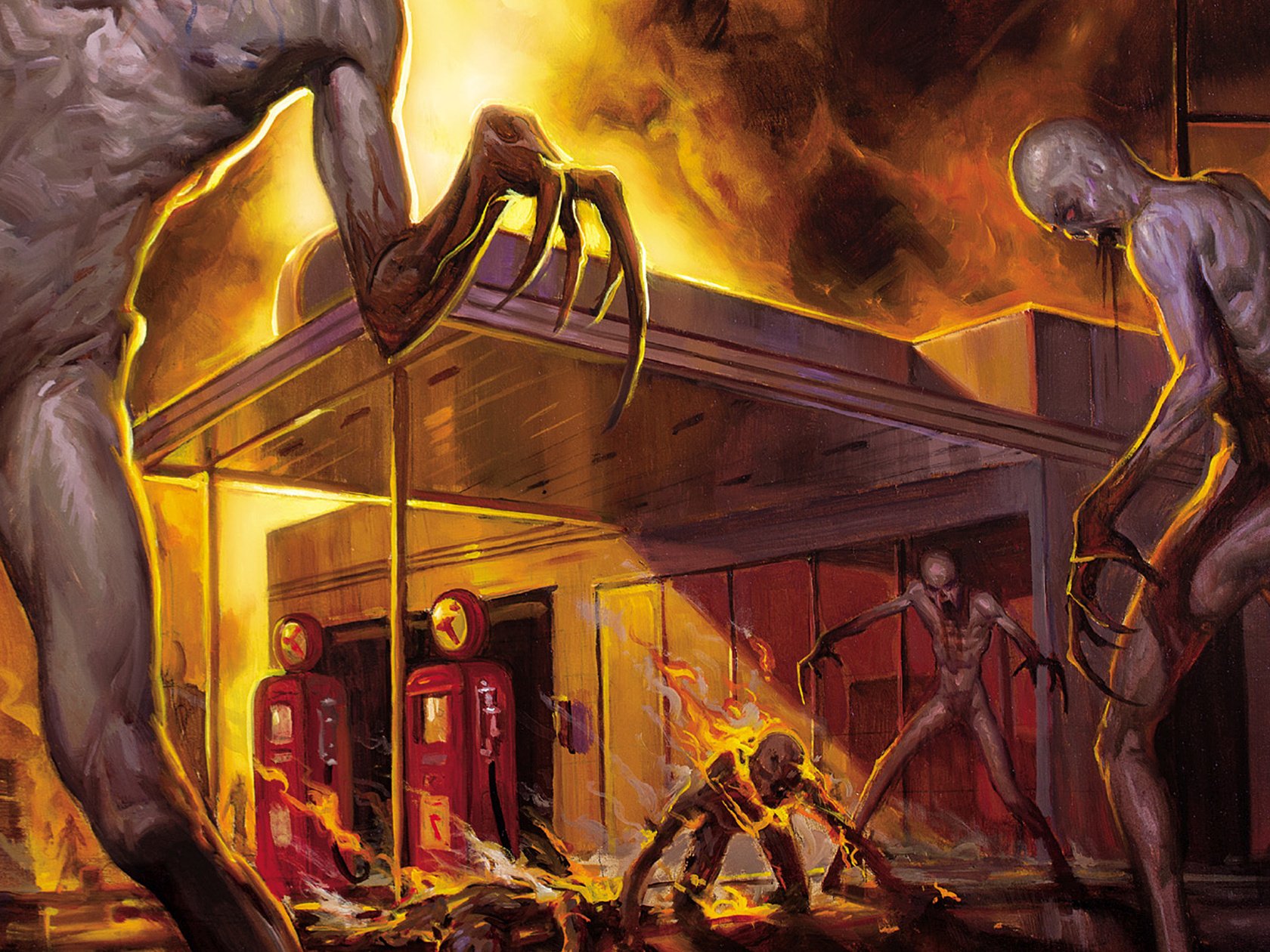 Download Comic The Strain Wallpaper by Mike Huddleston