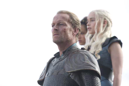Emilia Clarke Daenerys Targaryen Iain Glen Jorah Mormont TV Show Game Of Thrones HD Desktop Wallpaper | Background Image