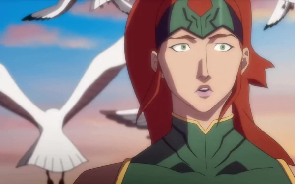DC Comics Mera (DC Comics) movie Justice League: Throne of Atlantis HD Desktop Wallpaper | Background Image