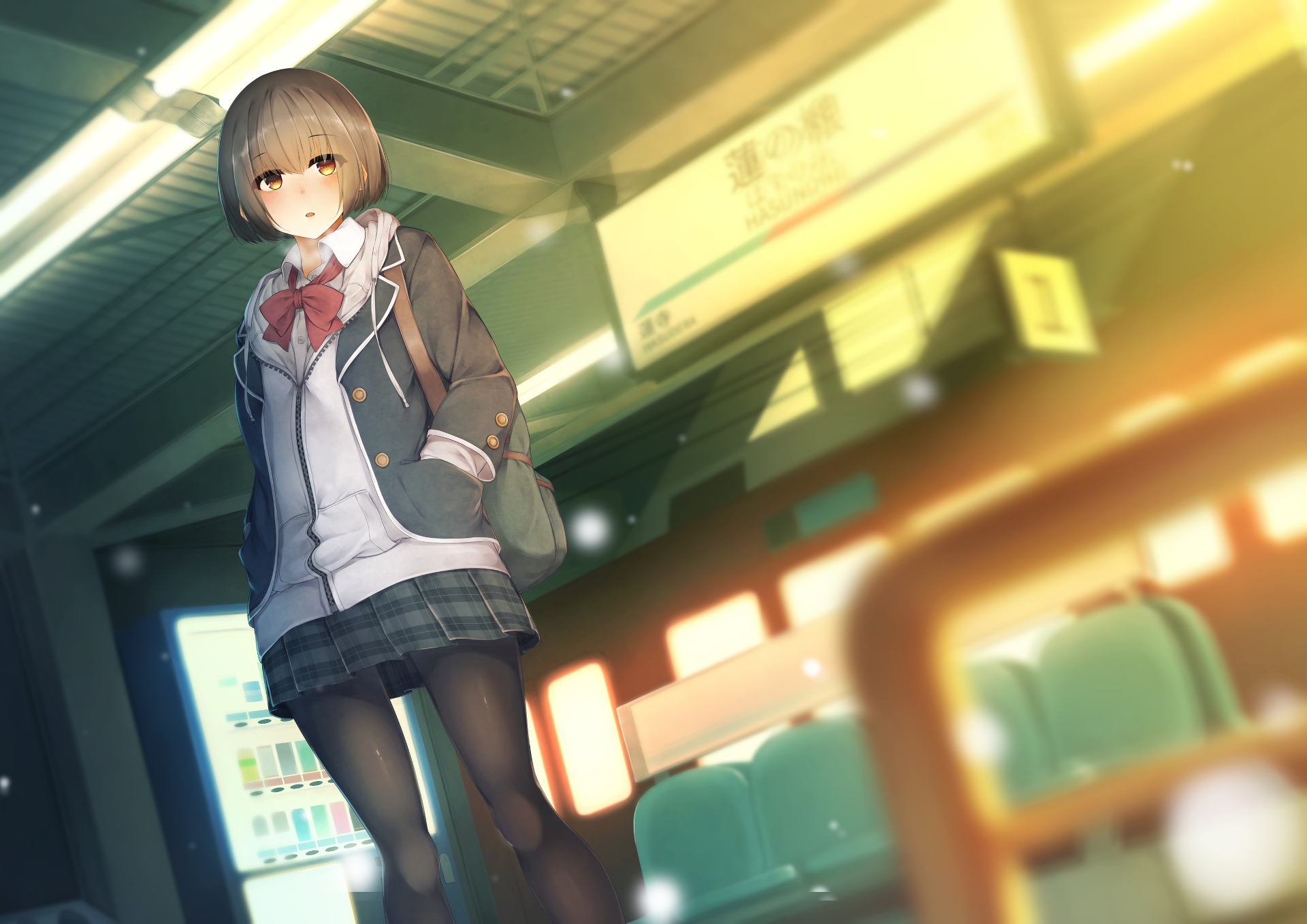 Download Anime Original HD Wallpaper by れっれれ