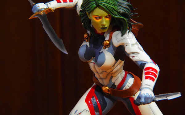 statue figurine Comic Gamora HD Desktop Wallpaper | Background Image
