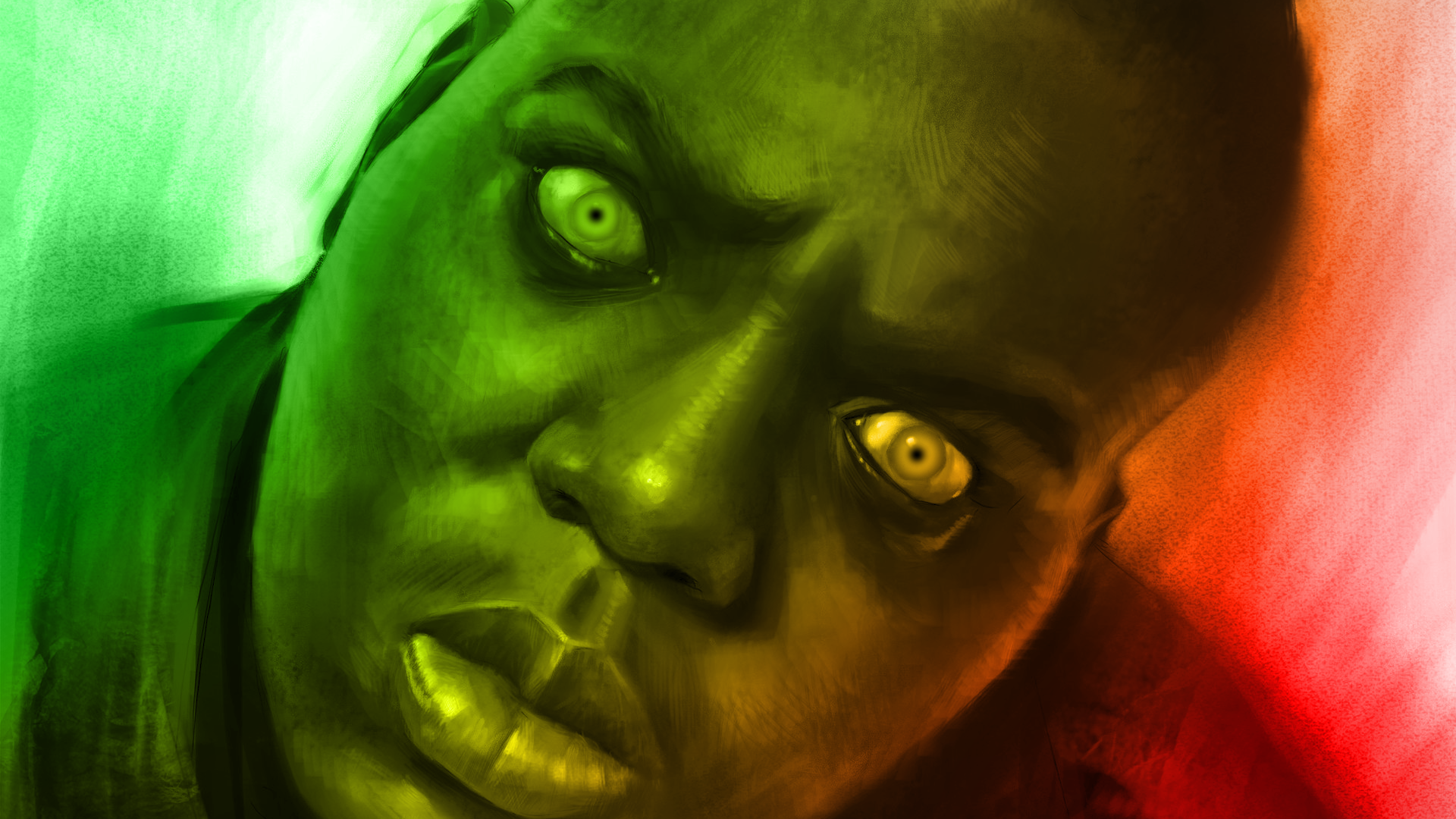 Biggie Mad As Fuck Smalls by cleazart