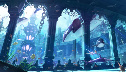  Underwater World by 四季まこと