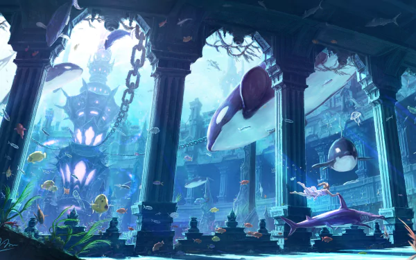  Underwater World by 四季まこと