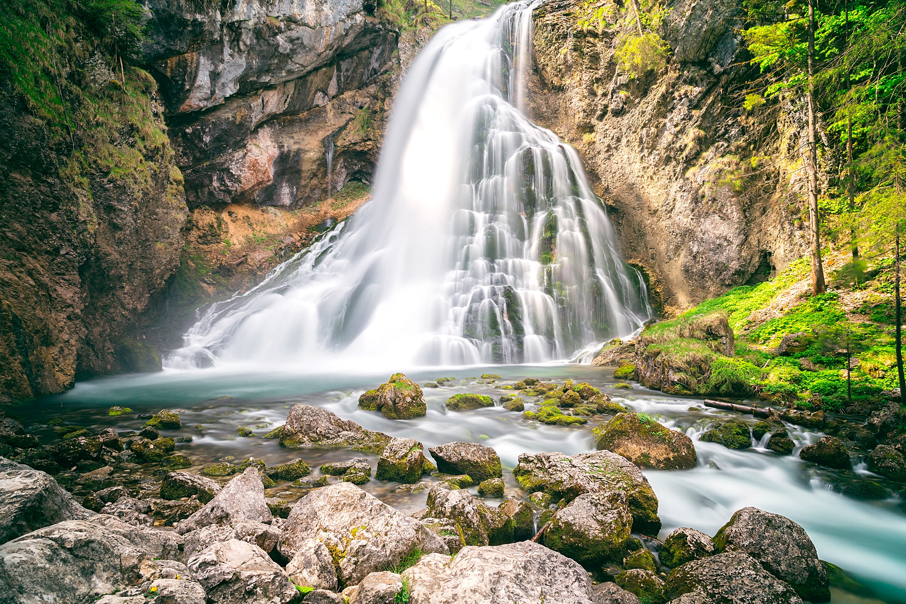 Nature Waterfall HD Wallpaper | Background Image