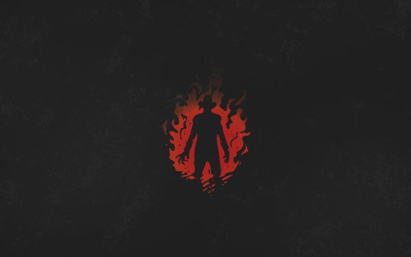 Video Game Dead by Daylight Fire Up Minimalist Freddy Krueger Fire HD Wallpaper | Background Image