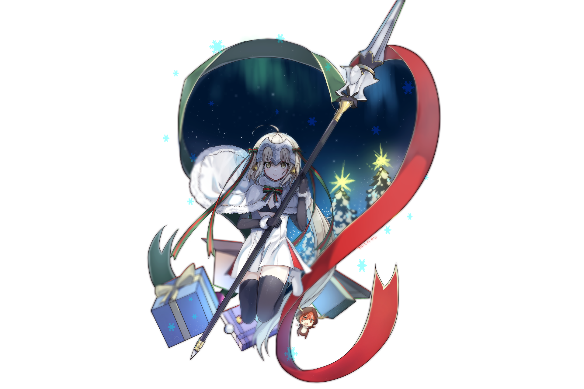 Download Jeanne D'Arc (Fate Series) Anime Fate/Grand Order 4k Ultra HD Wallpaper by にしろしま