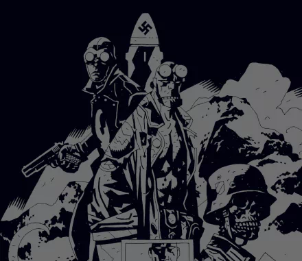 Lobster Johnson Comic Hellboy HD Desktop Wallpaper | Background Image