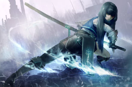 samurai Anime Original anime samurai HD Desktop Wallpaper | Background Image