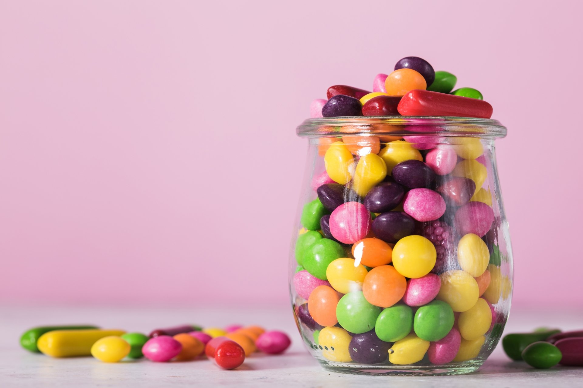 Download Jar Sweets Food Candy 4k Ultra HD Wallpaper