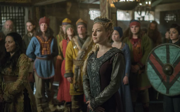 Lagertha (Vikings) Katheryn Winnick TV Show Vikings (2013) HD Desktop Wallpaper | Background Image
