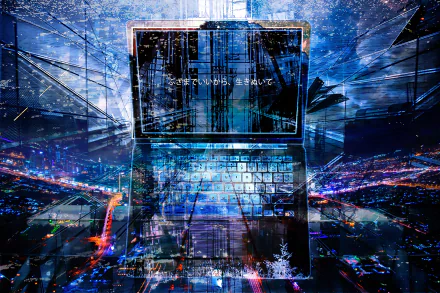 laptop fantasy Anime Original HD Desktop Wallpaper | Background Image