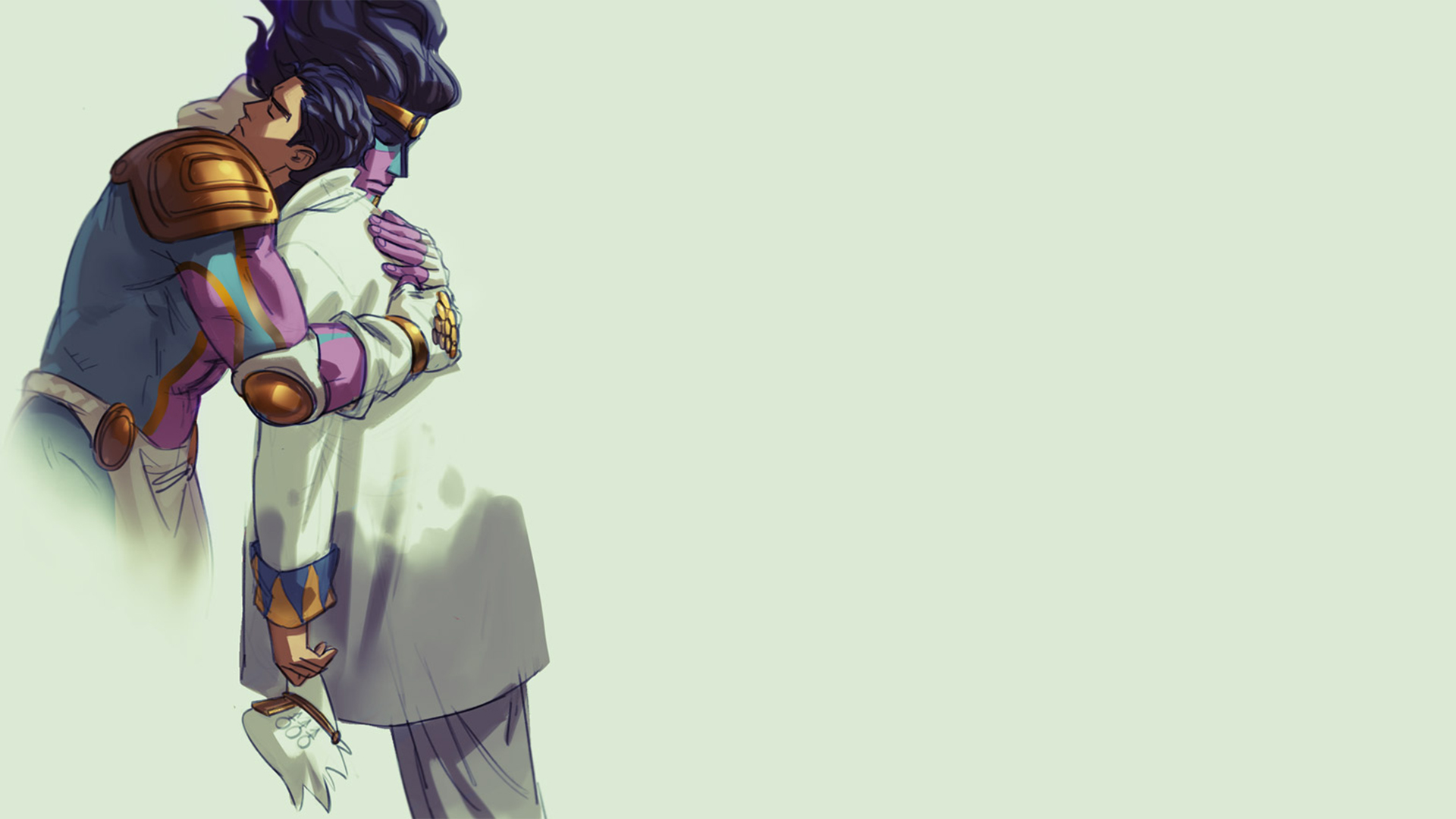 Wallpaper Mural Star Platinum