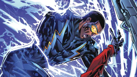 DC Comics Comic Black Lightning HD Desktop Wallpaper | Background Image