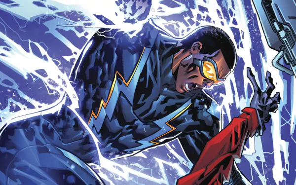 DC Comics Comic Black Lightning HD Desktop Wallpaper | Background Image
