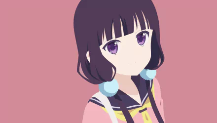 minimalist Maika Sakuranomiya Anime Blend S minimalist anime HD Desktop Wallpaper | Background Image