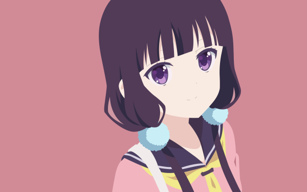 Anime Blend S Maika Sakuranomiya Minimalist HD Wallpaper | Background Image