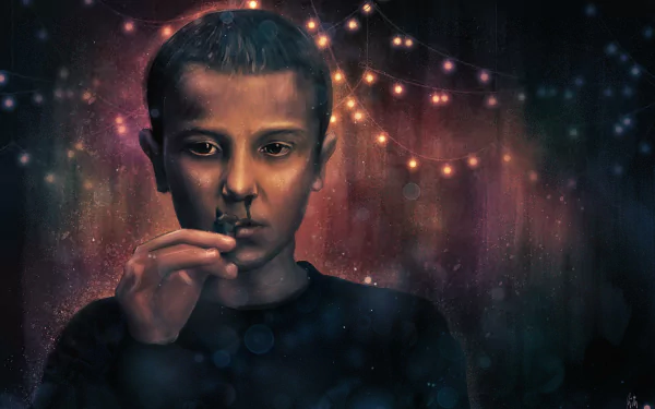 Eleven (Stranger Things) Millie Bobby Brown TV Show Stranger Things HD Desktop Wallpaper | Background Image