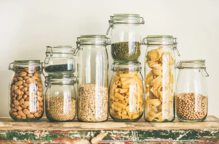 pasta jar food still life HD Desktop Wallpaper | Background Image