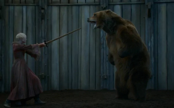 bear Gwendoline Christie Brienne Of Tarth TV Show Game Of Thrones HD Desktop Wallpaper | Background Image